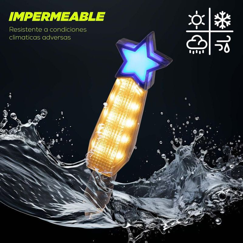 Direccionales para motocicleta universales con estrella r280 kinlley