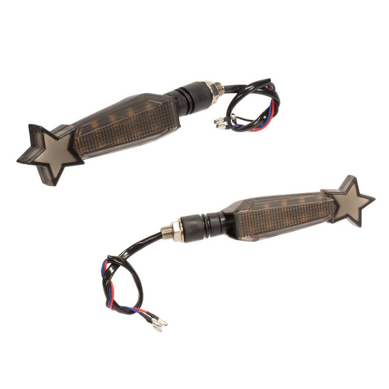 Direccionales para motocicleta universales con estrella r280 kinlley