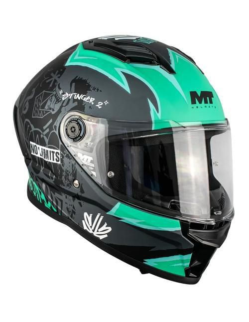 Casco Mt Stinger 2 Tagger B6 XL Azul