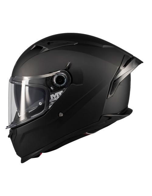 Casco Mt Helmets Braker Sv Pure A1 Negro Mate Para Moto Negro Pure