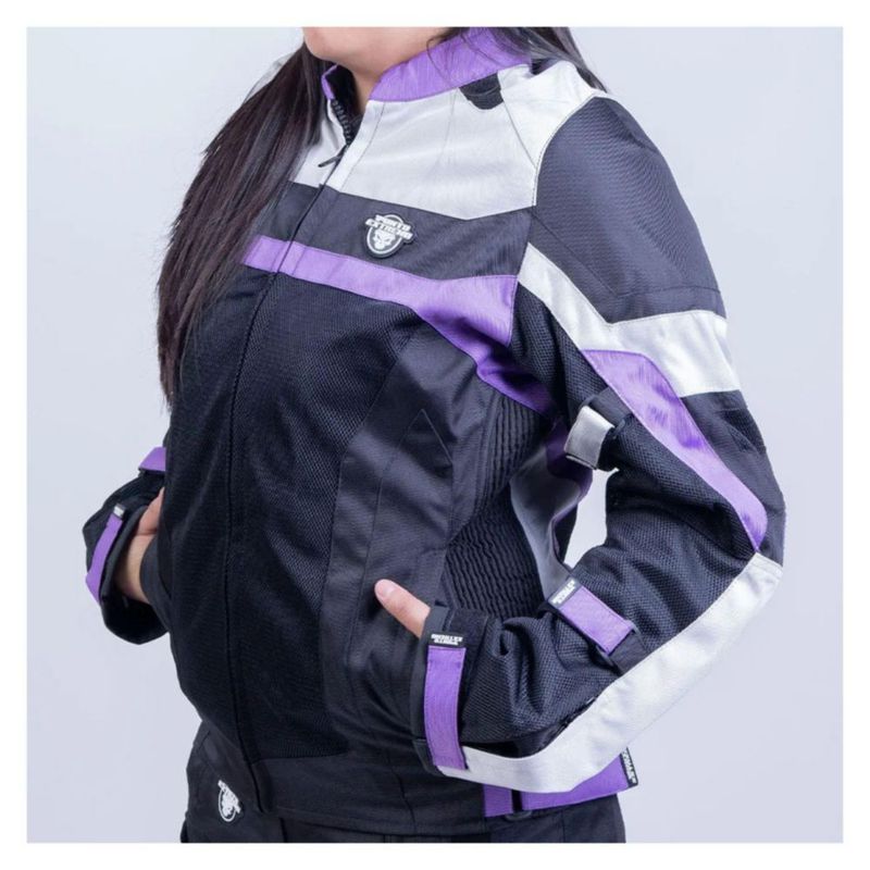 Chamarra City Night Punto Extremo Dama L Morado