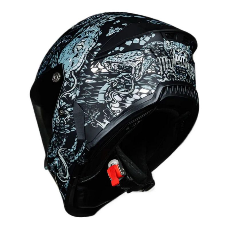 Casco Ilm Vendetta Mf509 Mythology Gris G Gris Mate