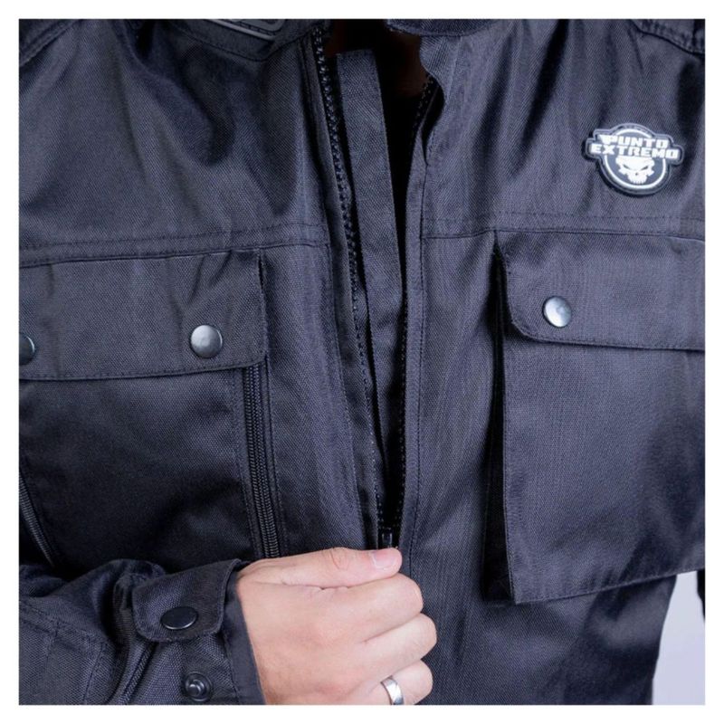CHAMARRA PUNTO EXTREMO RIDER NEGRO M Negro