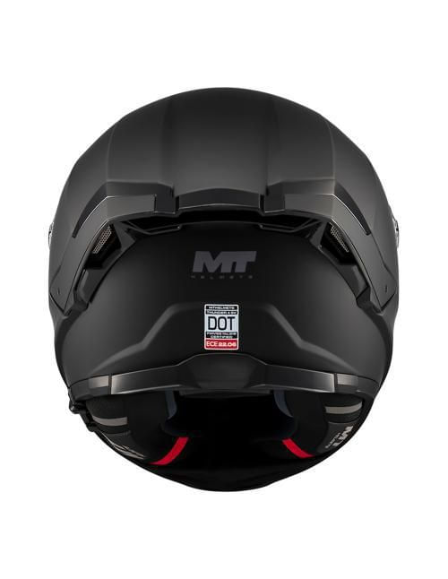 Casco Mt Thunder 4 Negro Mate Pure XXL Negro Mate