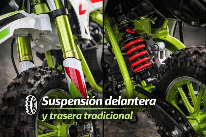 Mini Moto Shahoma NTS01 SE Premium 49cc Acid Green