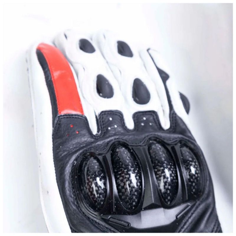 Guantes Punto Extremo Gp Racer Blanco M Blanco