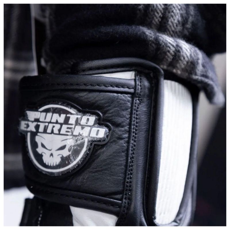 Guantes Punto Extremo Gp Racer Blanco M Blanco