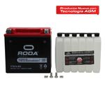 Acumulador mf c/electrolito (ytx14-bs) roda 12v 14a