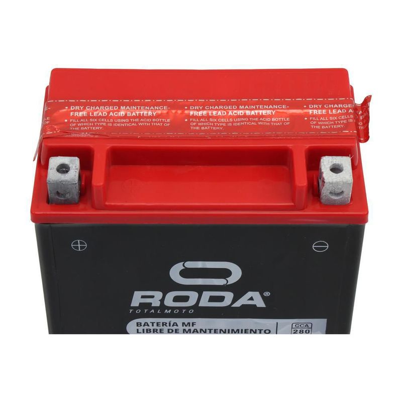 Acumulador mf c/electrolito (ytx14-bs) roda 12v 14a