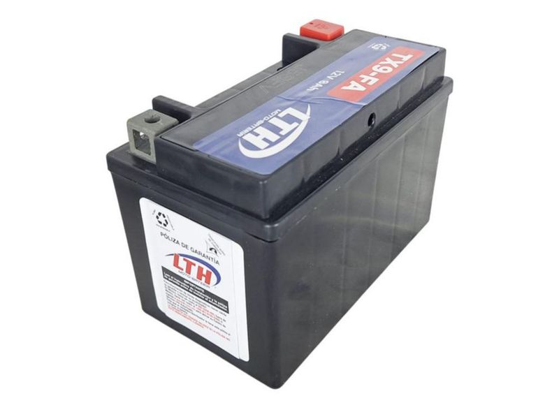 Bateria Moto Lth  Activa de Fabrica 12v 8amp 120cca Agm Modelo TX9-FA