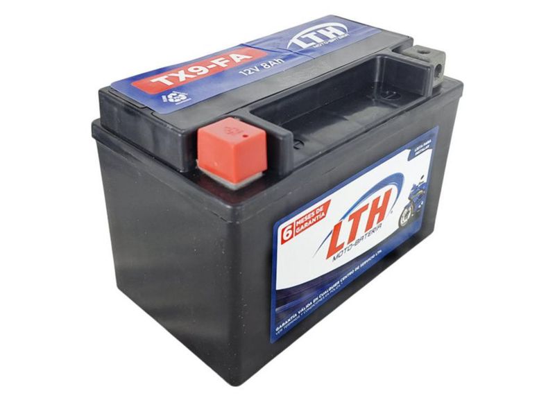 Bateria Moto Lth  Activa de Fabrica 12v 8amp 120cca Agm Modelo TX9-FA