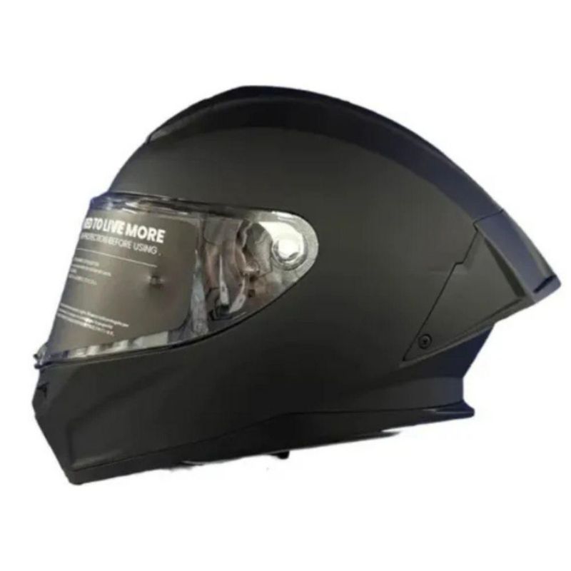 Casco Ilm Mf510 Negro Mate M Negro Mate