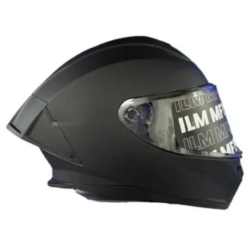 Casco Ilm Mf510 Negro Mate M Negro Mate