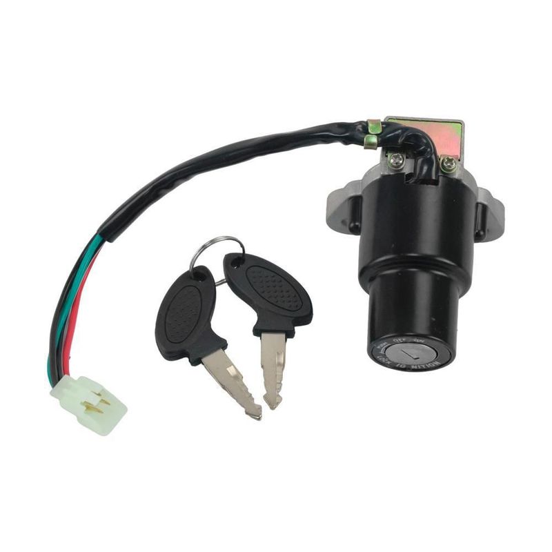 Interruptor encendido con llave set italika dm 300 (25) 12v