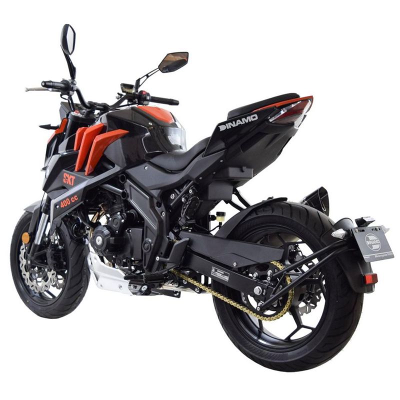 Motocicleta Dinamo Skt Skeleton 400cc  Naranja