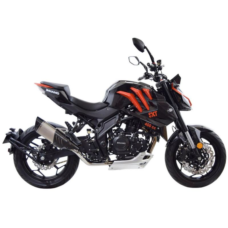 Motocicleta Dinamo Skt Skeleton 400cc  Naranja