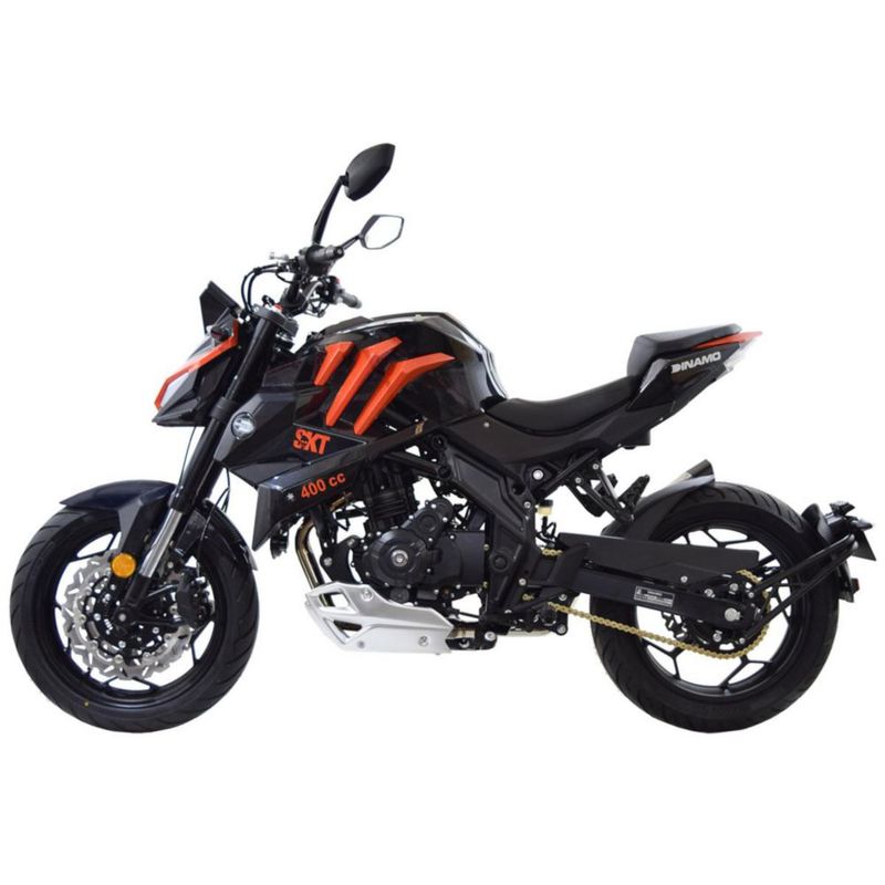 Motocicleta Dinamo Skt Skeleton 400cc  Naranja