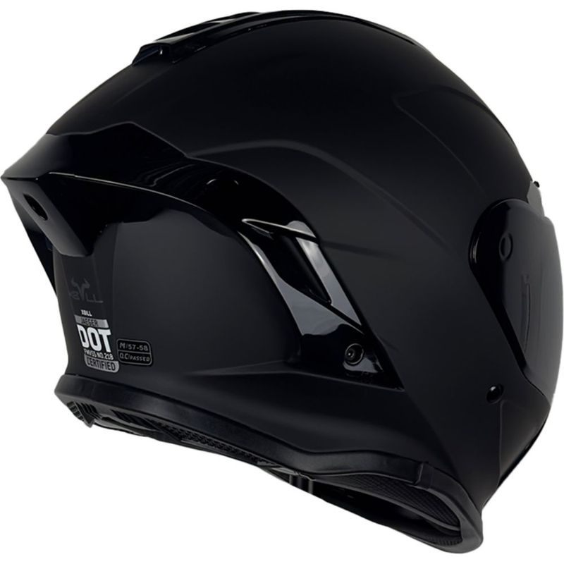 Casco Xbull Jaeger Negro Mate S Negro Mate