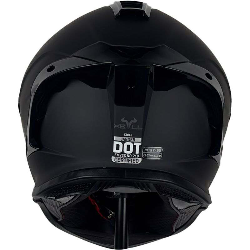 Casco Xbull Jaeger Negro Mate S Negro Mate