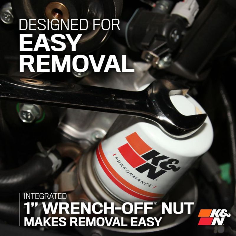 Filtro de aceite K&N Premium Engine Protection HP-3003 de 20000 millas