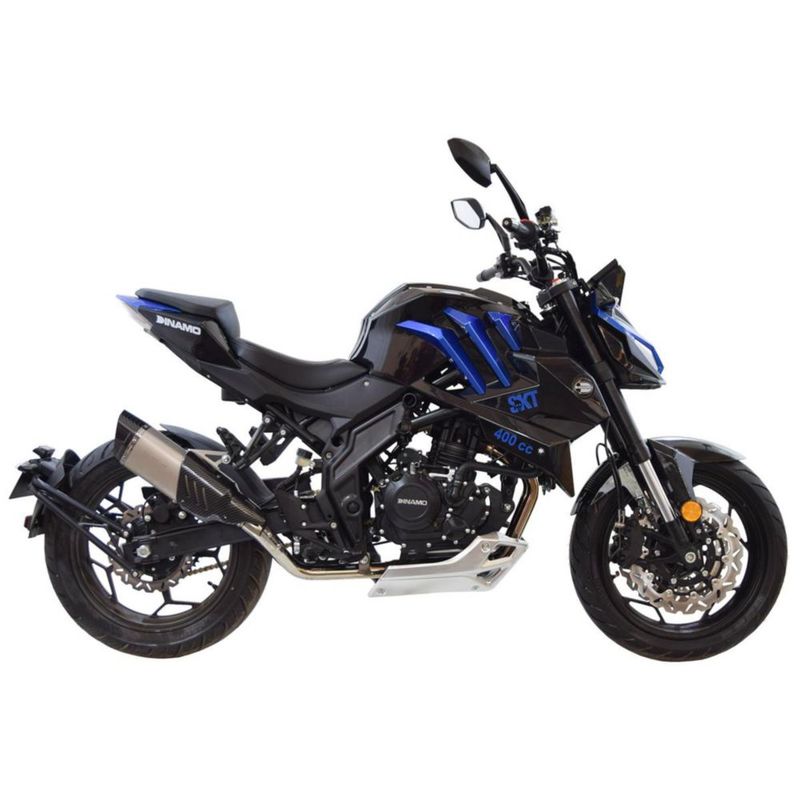 Motocicleta Dinamo Skt Skeleton 400 Azul