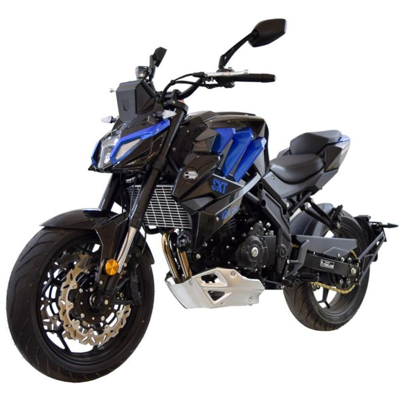 Motocicleta Dinamo Skt Skeleton 400 Azul