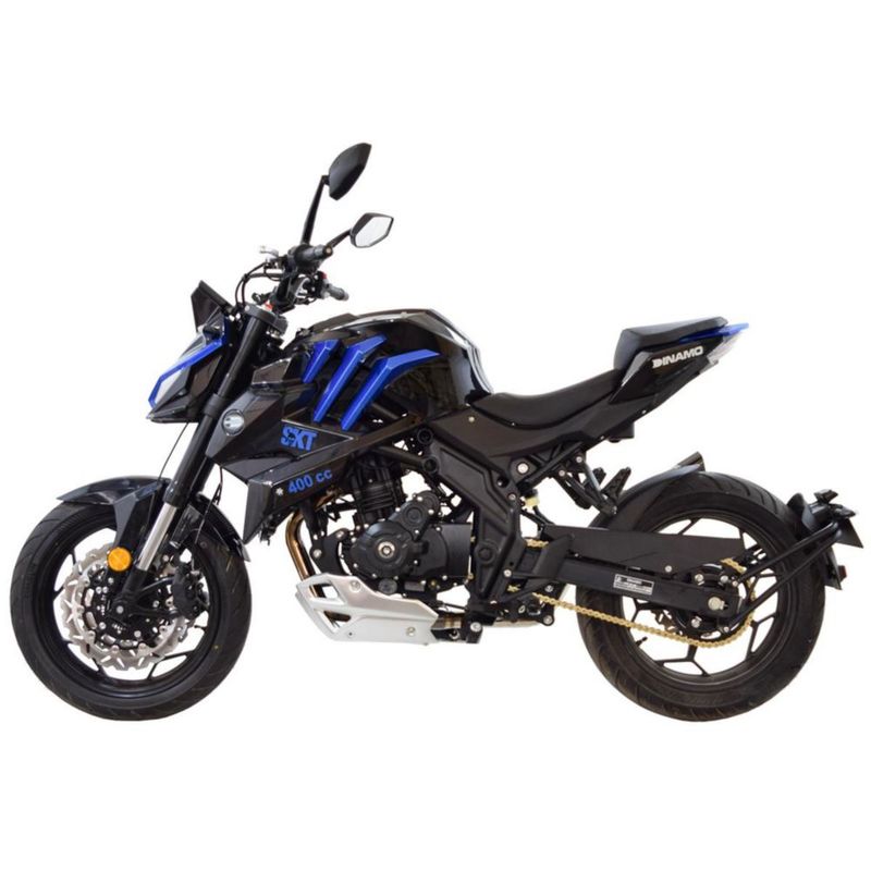 Motocicleta Dinamo Skt Skeleton 400 Azul