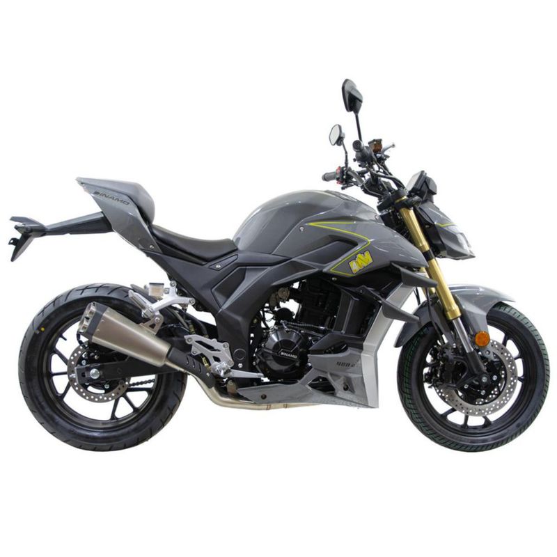 Motocicleta Dinamo Deportiva DNM 4 400cc GRIS