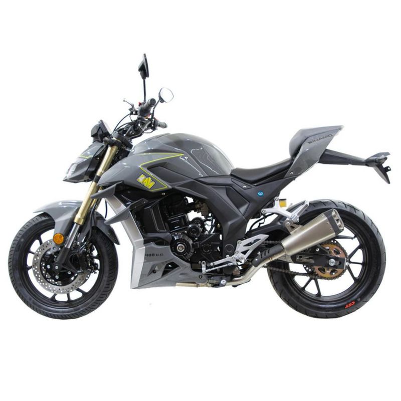 Motocicleta Dinamo Deportiva DNM 4 400cc GRIS