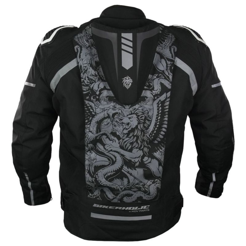 Chamarra para motociclista Buckler G Negro