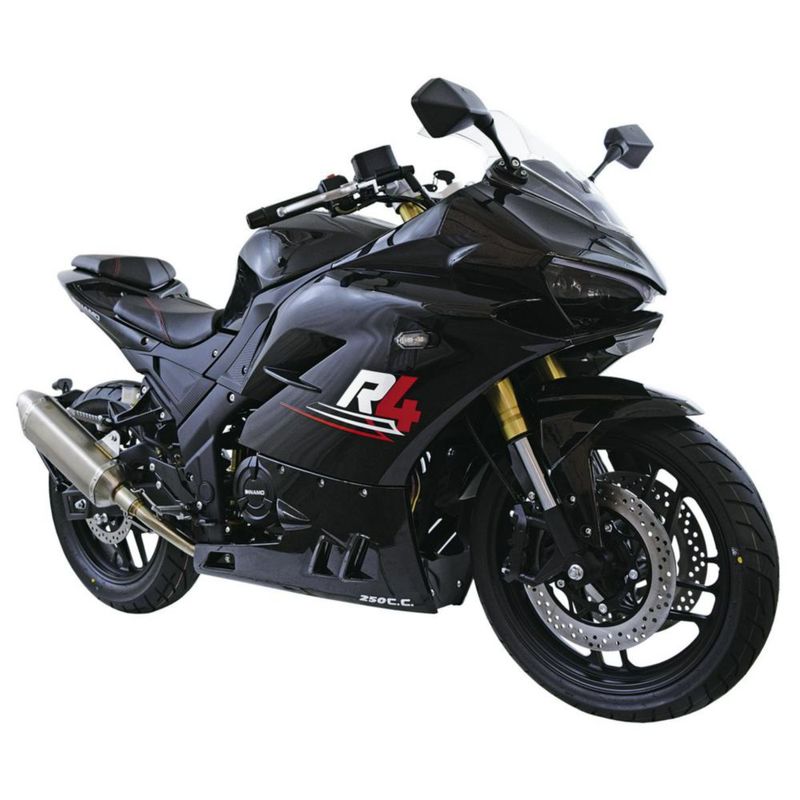 Motocicleta Dinamo Deportiva R4 250cc NEGRO