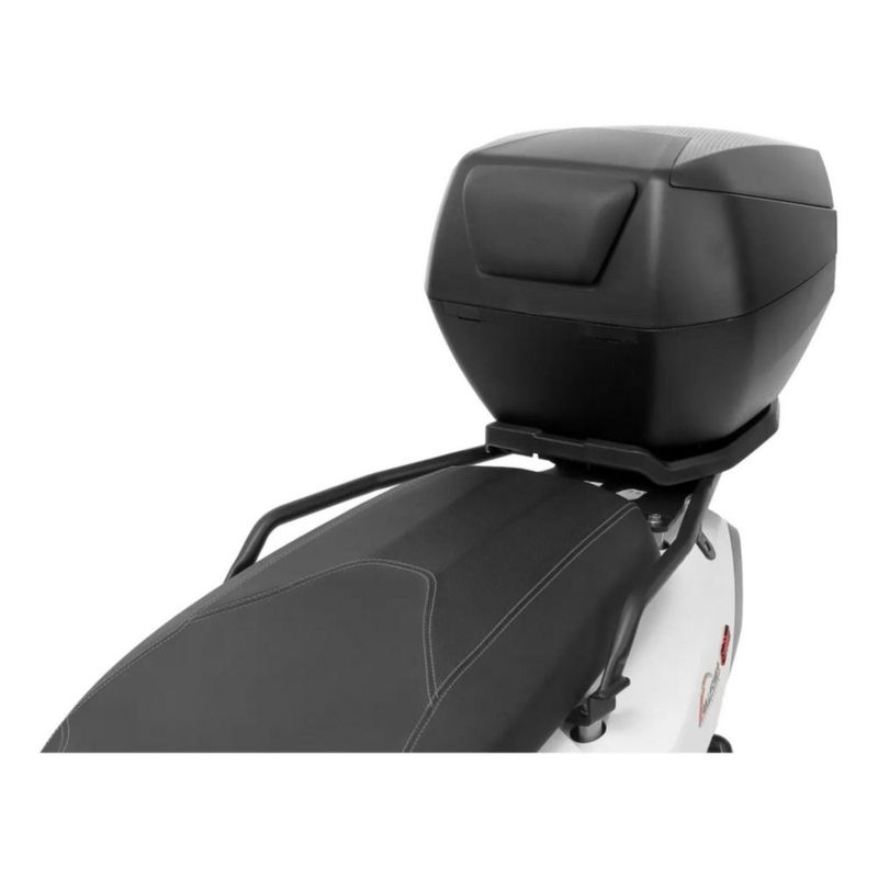 Baul Para Motos Furchtlos 35 Litros Shield Top Case S Luxe Negro Amarillo