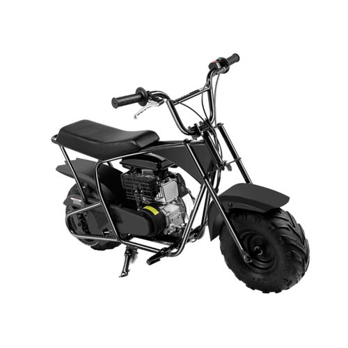 Mini Moto Cross 4 Tiempos Offroad Vanlig Freno De Disco Motor 105 Cc Transmisión Automática Todo Terreno Gasolina Neumáticos Baja Presión Negra