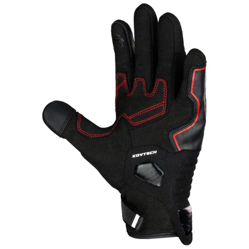 Guantes de Piel Kov M Negro
