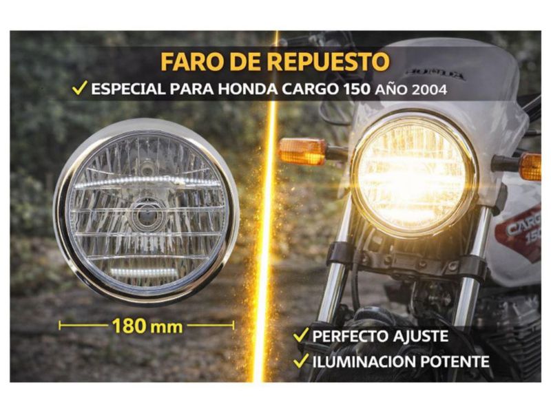 Faro Principal Delantero Honda Cargo 150 2004-2020 12v