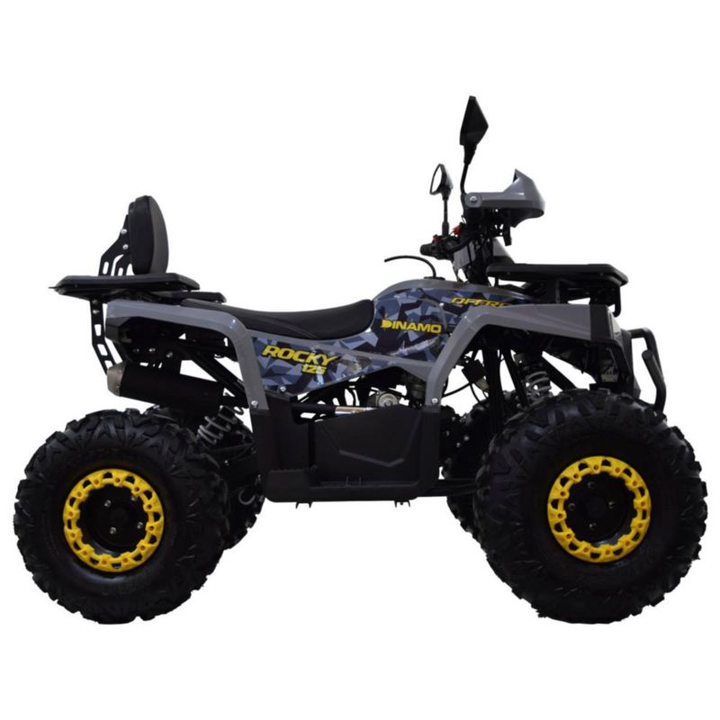 Motocicleta Dinamo ATVS Super Rocky 125cc GRIS