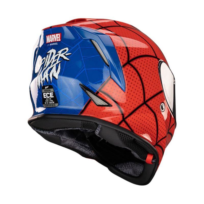 Casco Kronn Marvel Spiderman L Rojo