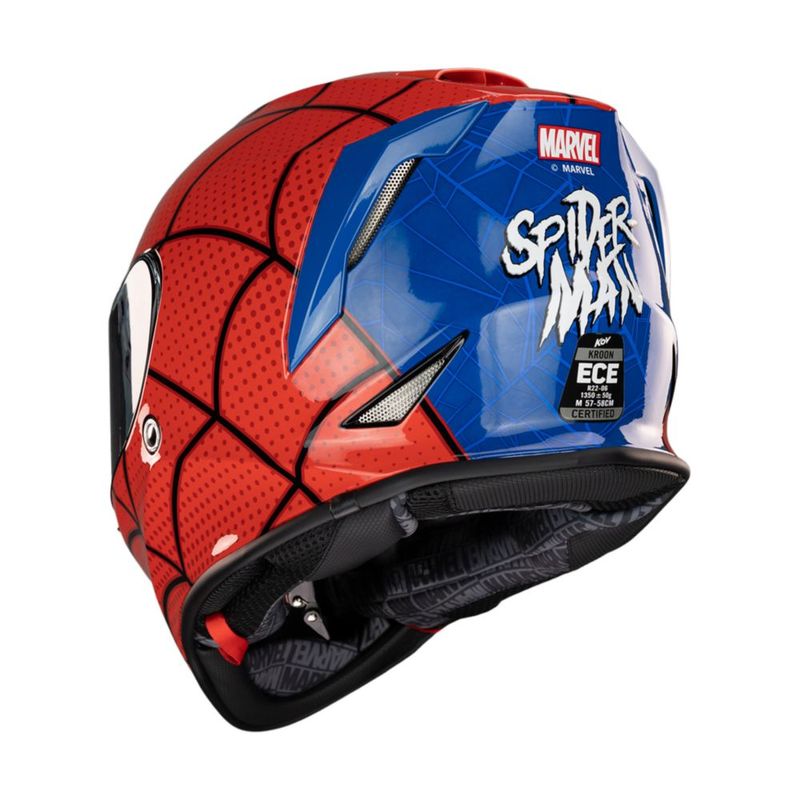 Casco Kronn Marvel Spiderman L Rojo