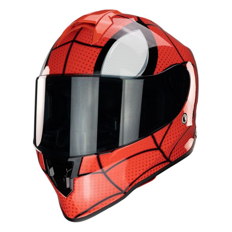 Casco Kronn Marvel Spiderman L Rojo