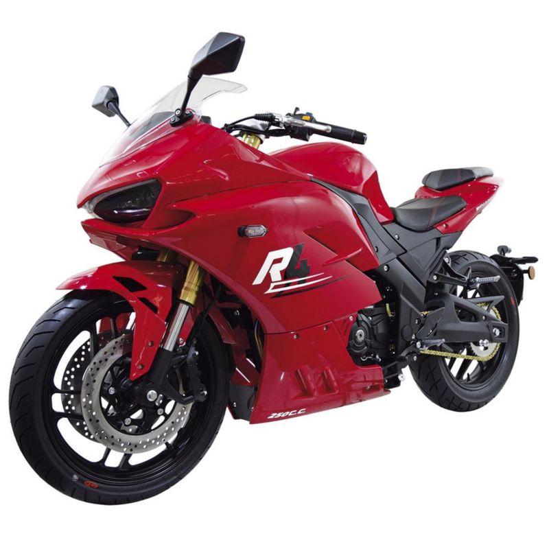 Motocicleta Dinamo Deportiva R4 250cc ROJO