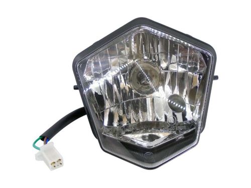 Faro Delantero Para Moto Italika Dm 150 2010 Al 2019 12v