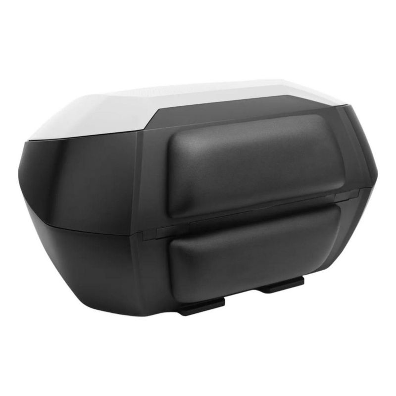 Baúl Top Case Para Motos Furchtlos Shield L 48 Litros Negro Amarillo Rider One