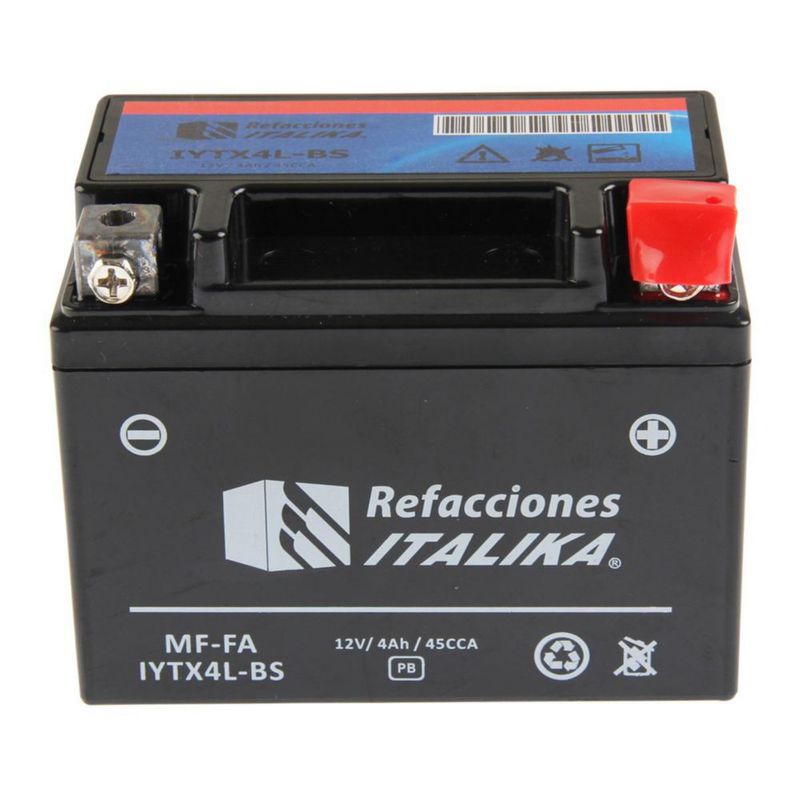 ITALIKA Batería Mf-Fa Iytx4L-Bs F06010092