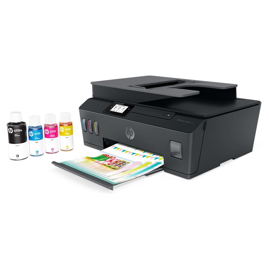 Multifuncional HP Smart Tank 615 Tinta Continua Color Wi-Fi Smart App