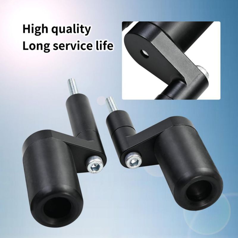 Protectores de Marco Vanshly No Cut Negro para Kawasaki Ninja 400