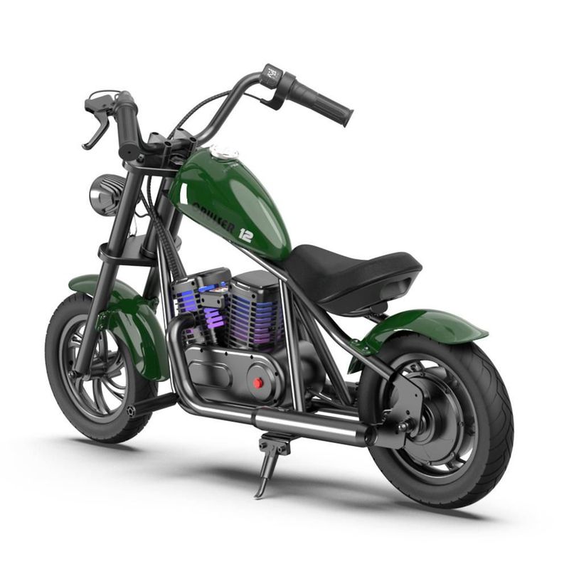 Moto Eléctrica Infantil Hyper Gogo Cruiser 12 Plus Verde