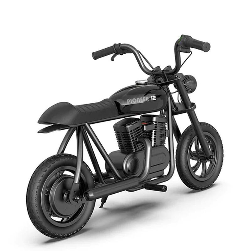 Moto Eléctrica Infantil Hyper Gogo Pioneer 12 Básica Negra