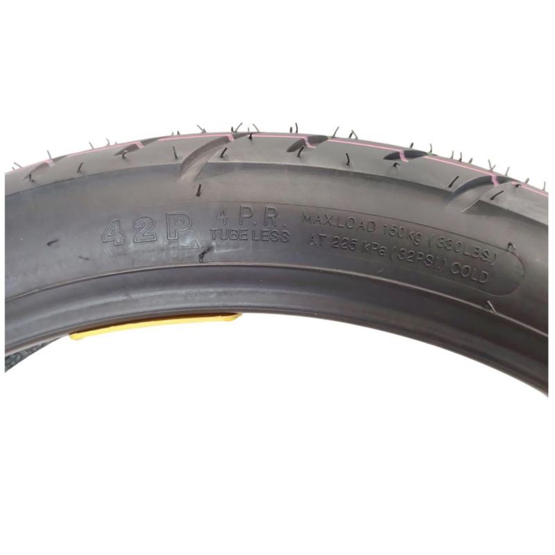 llanta moto 2.75-18 rudos biker cy198 4pr tl no usa camara trabajo