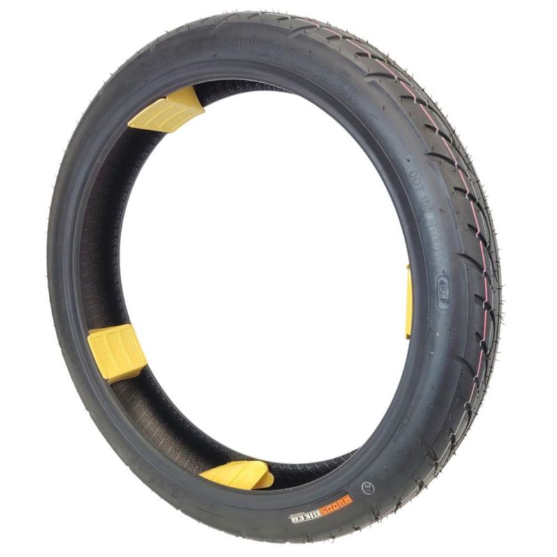 llanta moto 2.75-18 rudos biker cy198 4pr tl no usa camara trabajo