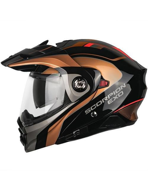 Casco Scorpion Exo Adx-2 Kamps L Negro